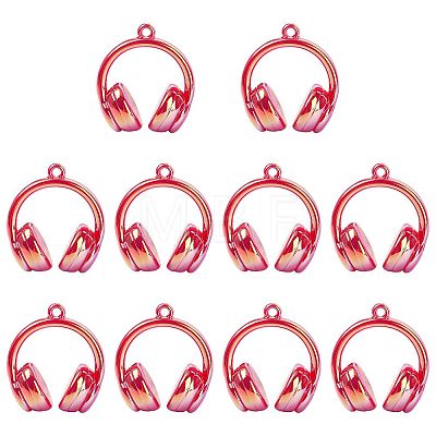UV Plating Opaque Acrylic Pendants SACR-FZC0001-001E-1