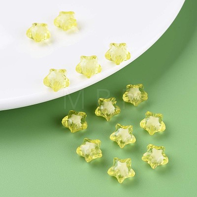 Transparent Acrylic Beads TACR-S152-01A-717-1