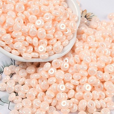 Opaque Colours Luster Glass Seed Beads X1-SEED-P008-01C-14-1