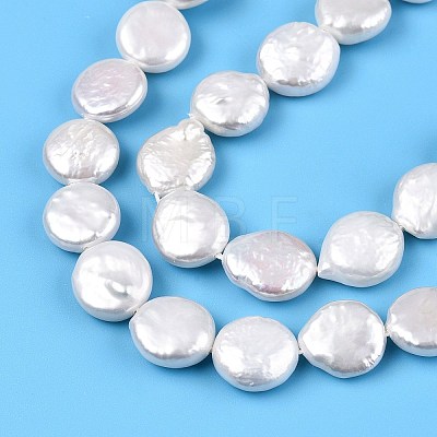 Natural Keshi Pearl Beads Strands PEAR-S018-10A-01-1