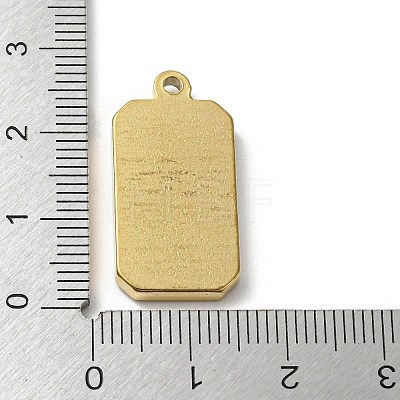 304 Stainless Steel Pendants STAS-G320-02E-G-1