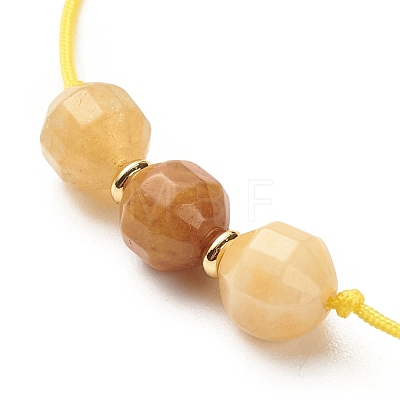 Natural Gemstone Beaded Bracelets Set BJEW-JB08245-1