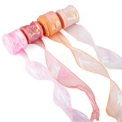 Fishtail Yarn Iridescent Ribbon for Bowknot Making OCOR-TA0004-17-1