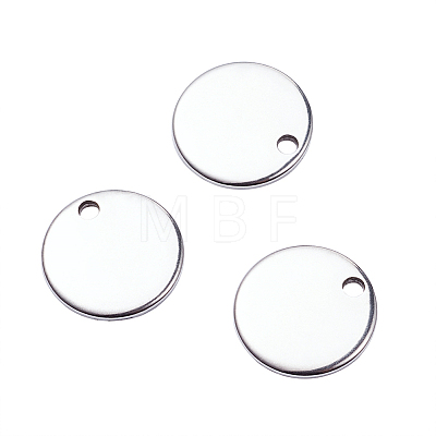 100pcs 304 Stainless Steel Stamping Blank Tag Pendants for Bracelet Earring Pendant Charms STAS-TA0001-01-1