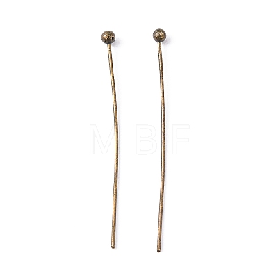 Brass Ball Head Pins LS-RP0.5x30mm-AB-1