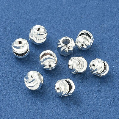 Rack Plated Brass Beads KK-T071-07S-03-1