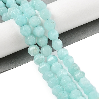 Natural White Jade Beads Strands G-N344-03I-1