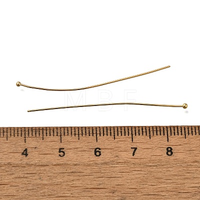 Brass Ball Head Pins KK-H502-03H-G-1