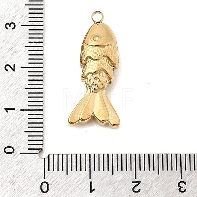 304 Stainless Steel Pendants STAS-P431-27C-G-1
