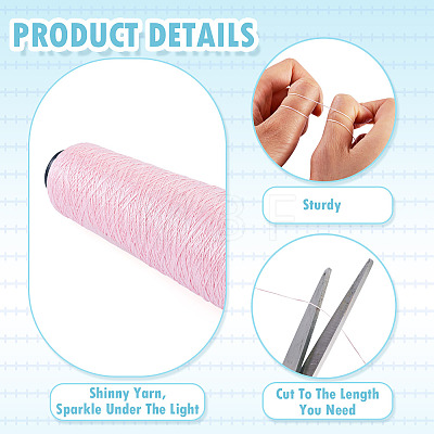 Polyester & Metallic Wrapped Core Cord OCOR-TAC0015-31A-1