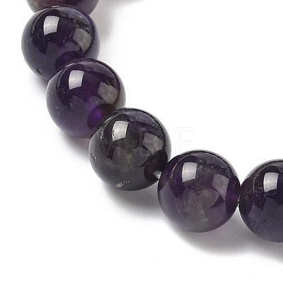 Natural Amethyst Stretch Bracelets B073-2-1