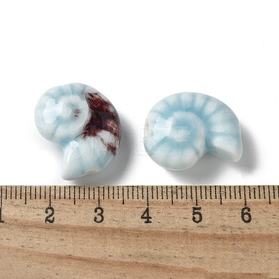 Handmade Porcelain Beads PORC-L080-F17-1