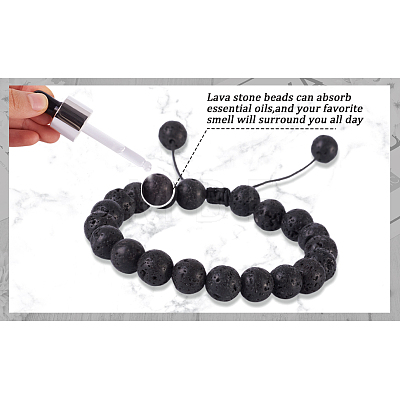 Fashewelry Men's Mixed Stone Bracelet DIY Making Kit DIY-FW0001-11-1