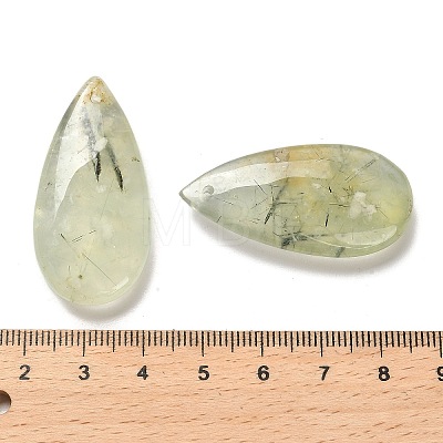 Natural Prehnite Pendants G-F731-04U-1