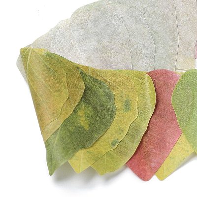 Paper Fallen Leaves Sticker Rolls DIY-C080-01D-1