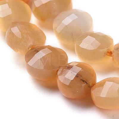 Natural Yellow Aventurine Beads Strands G-L538-019A-1