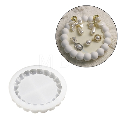DIY Silicone Geometric Bubble Coaster Molds LS-AJEW-M224-01A-1