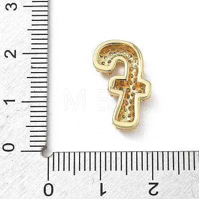 Brass Micro Pave Cubic Zirconia Pendants KK-A300-02G-F-1