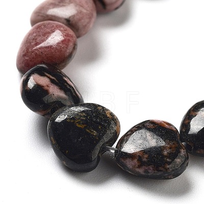 Natural Rhodonite Beads Strands G-P528-C07-01-1