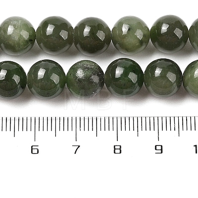 Natural Canada Jade Beads Strands G-NH0001-G01-01-1