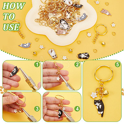 DIY Keychain Making Kit DIY-PH0021-54-1