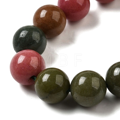 Dyed Natural Malaysia Jade Beads Strands G-G021-02C-18-1