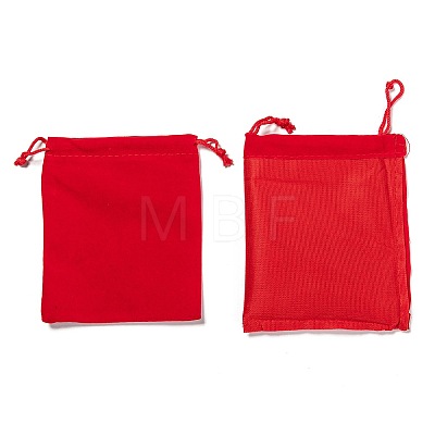 Rectangle Velvet Pouches X1-TP-R002-10x12-04-1