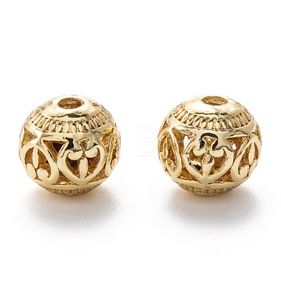 Alloy Hollow Beads PALLOY-P238-23G-RS-1