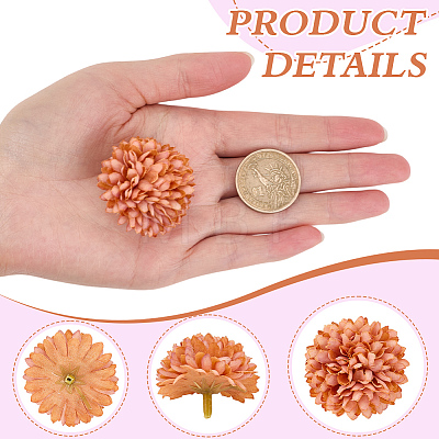 20Pcs Chrysanthemum Flower Ornaments AJEW-CN0003-07D-1
