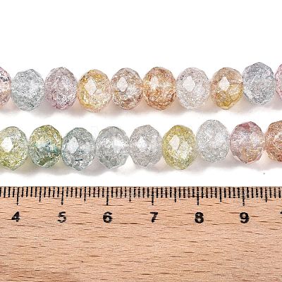 Transparent Glass Beads Strands GLAA-T023-10mm-A07-1