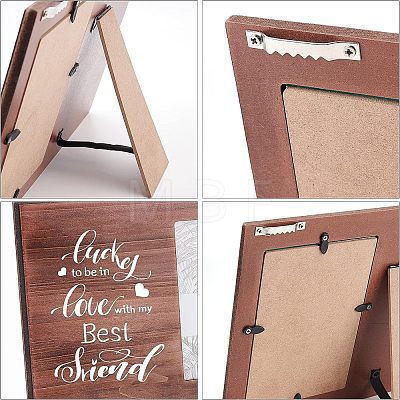 Olycraft MDF Photo Frames DJEW-OC0001-05F-1