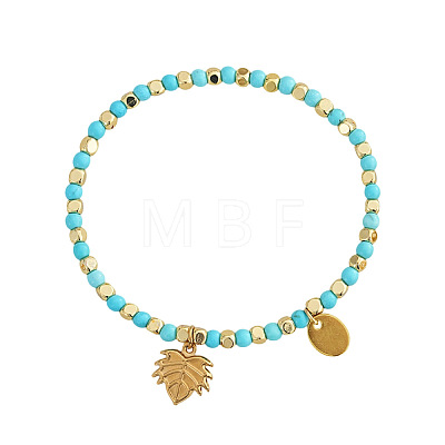 304 Stainless Steel Charm Bracelets GF7732-2-1