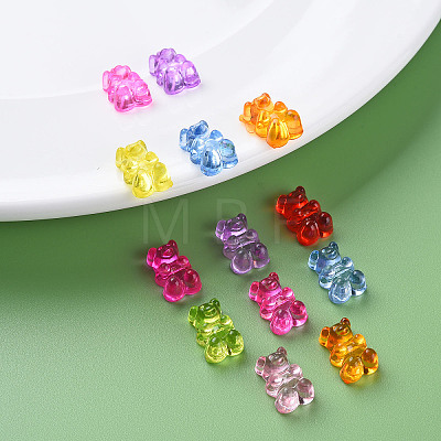 Transparent Acrylic Beads MACR-S373-53B-400G-1