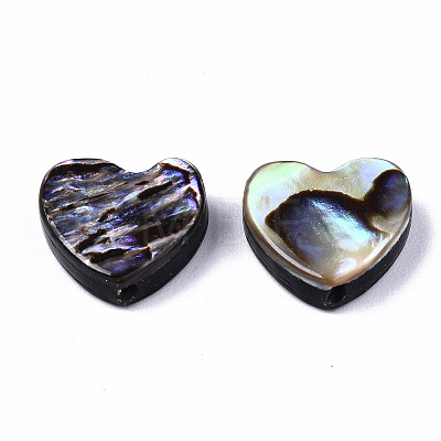 Natural Abalone Shell/Paua Shell Beads SSHEL-T014-16A-1