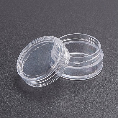 Transparent Plastic Empty Portable Facial Cream Jar MRMJ-WH0060-20B-1
