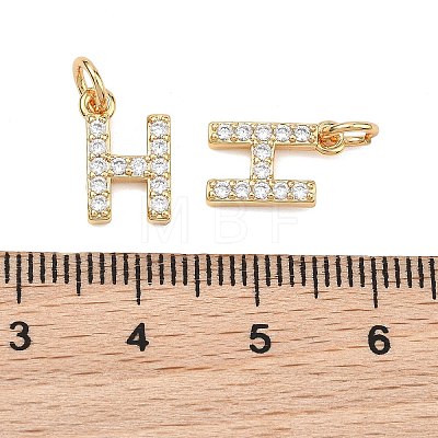 SHEGRACE Brass Micro Pave Clear Cubic Zirconia Pendants XGRQ29951-394G-H-1