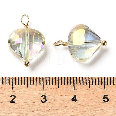 Glass Pendants KK-M266-01G-01-1