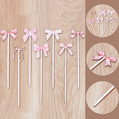 14Pcs Wooden Picks for Vase Decorations AJEW-SP0004-71B-1