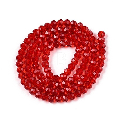 Glass Beads Strands EGLA-A044-T4mm-D01-1