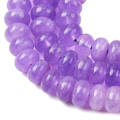 Natural White Jade Beads Strands G-E507-01-11-1