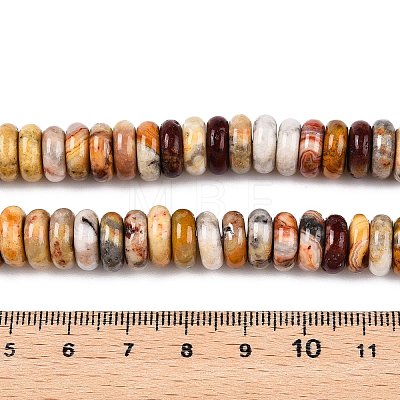 Natural Crazy Agate Beads Strands G-T138-64-1