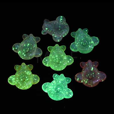 Luminous Acrylic Beads X-MACR-D024-33-1