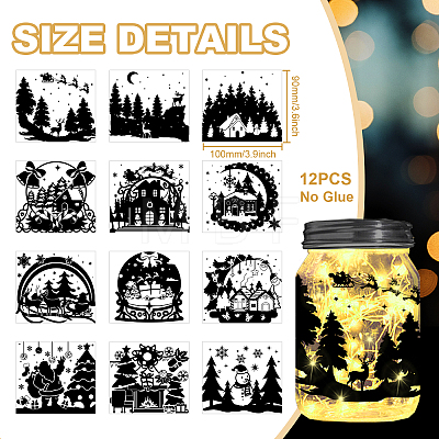 PVC Silhouette Paper AJEW-WH0345-0055-1