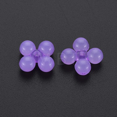 Transparent Acrylic Beads MACR-S373-02E-04-1