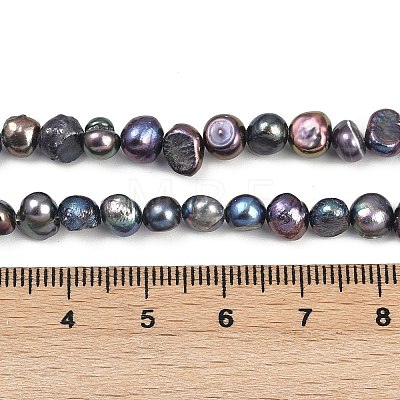 Natural Cultured Freshwater Pearl Beads Strands PEAR-P064-19G-01F-1