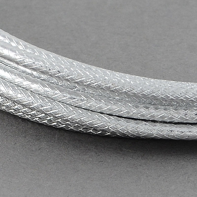 Textured Round Aluminum Wire X-AW-R004-2m-01-1