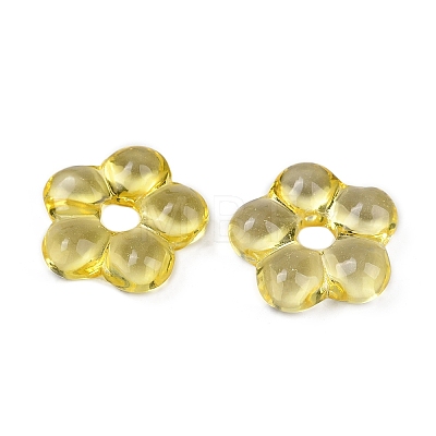 Transparent Glass Beads GLAA-F129-01M-1