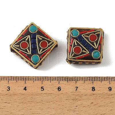Handmade Polymer Clay Indonesia Beads PY-CBAAA14-13C-C-1