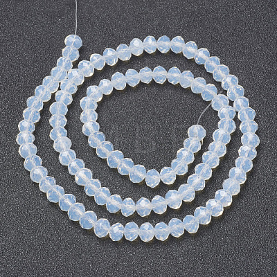 Glass Beads Strands EGLA-A034-J8mm-D06-1