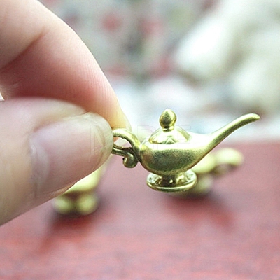 Vintage Resin Miniature Teapot Ornaments BOTT-PW0001-172-1